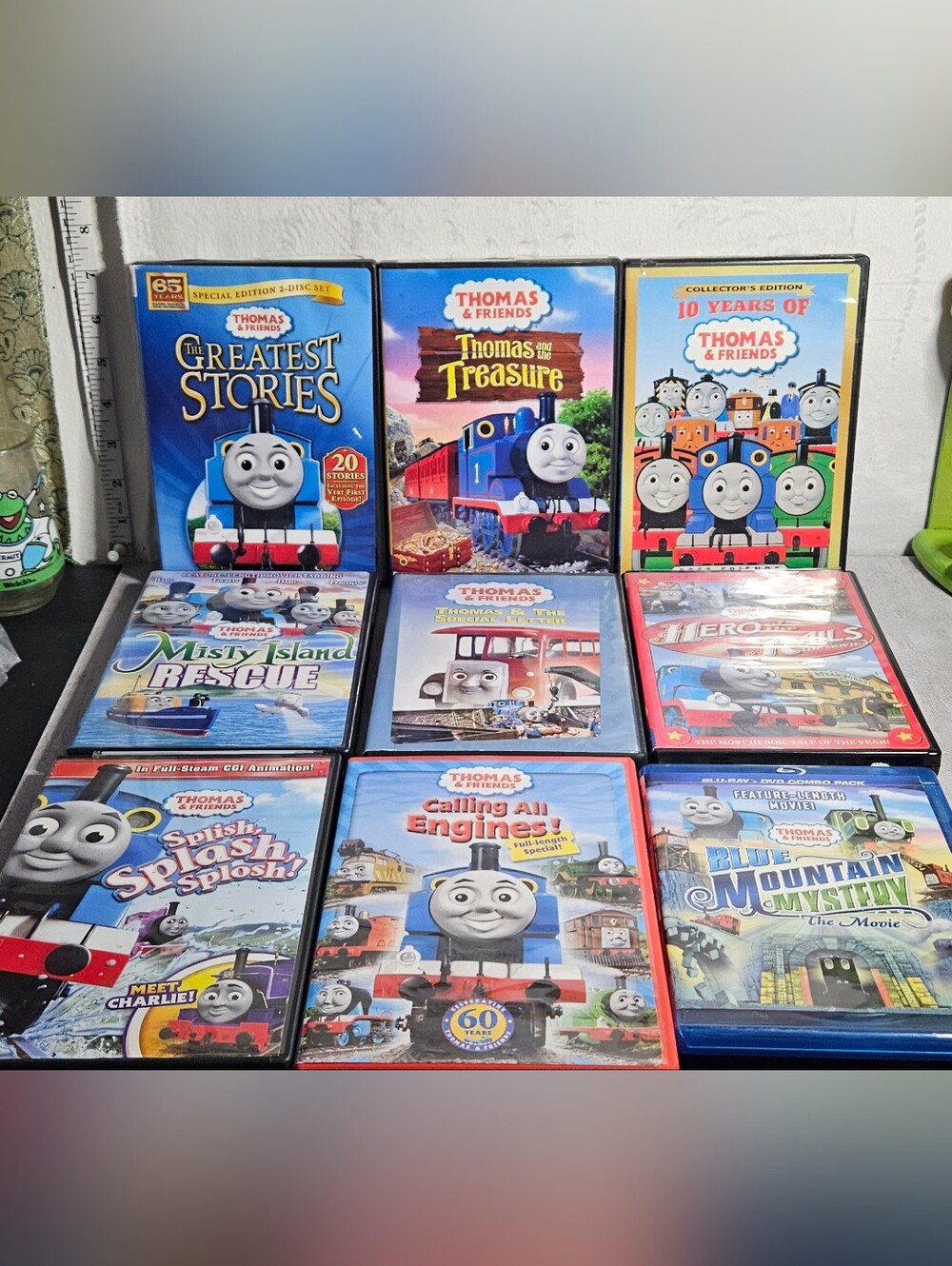 Thomas & Friends Dvds 1 Blu Ray Dvd Combo